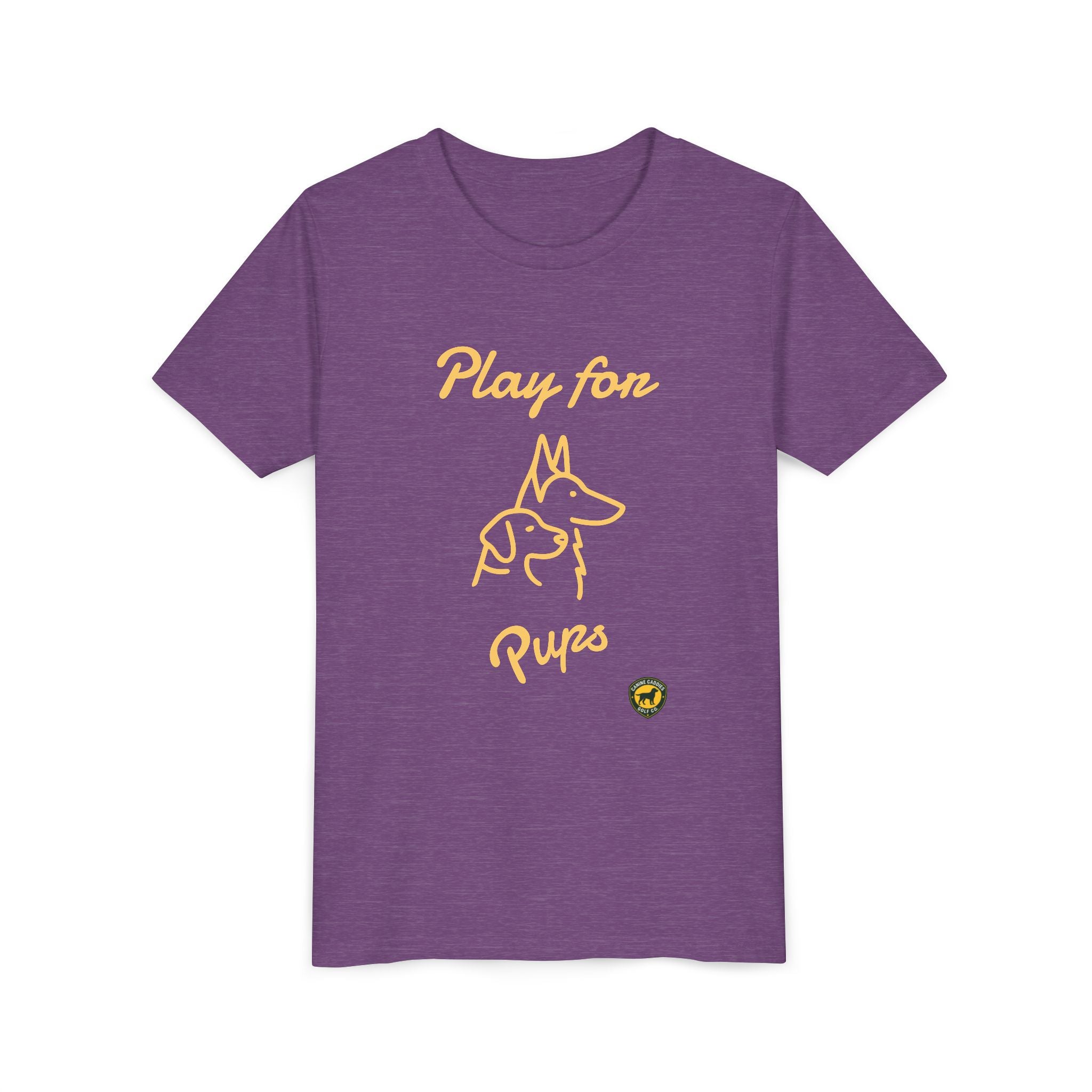Canine Caddies Play for Pups Youth T-Shirt