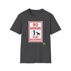 Canine Caddies "No Barking In My Backswing” T-Shirt