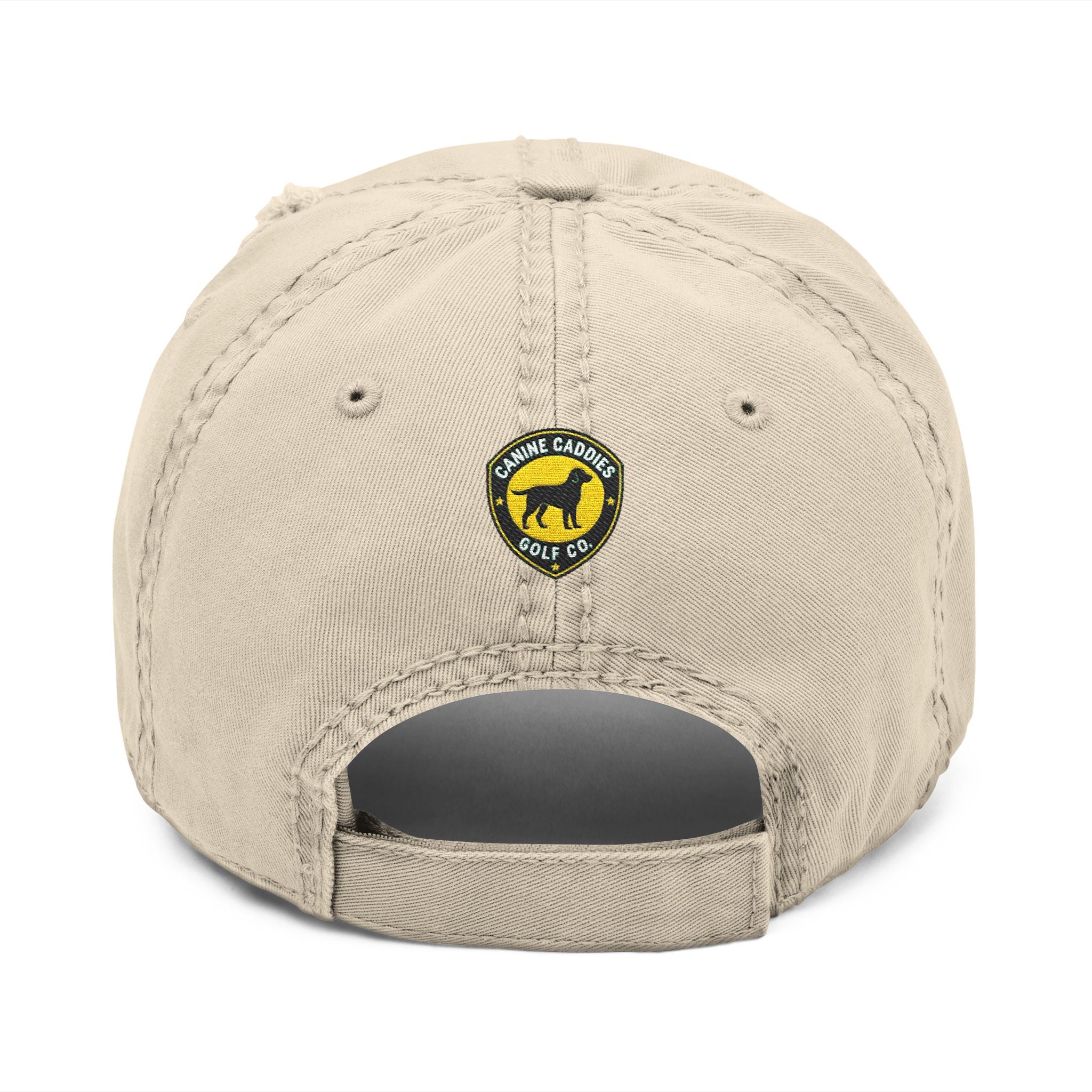 Canine Caddies TwoDogs Distressed Dad Hat