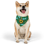 Canine Caddies Pawprints 'n' Bones Dog Bandana & Collar