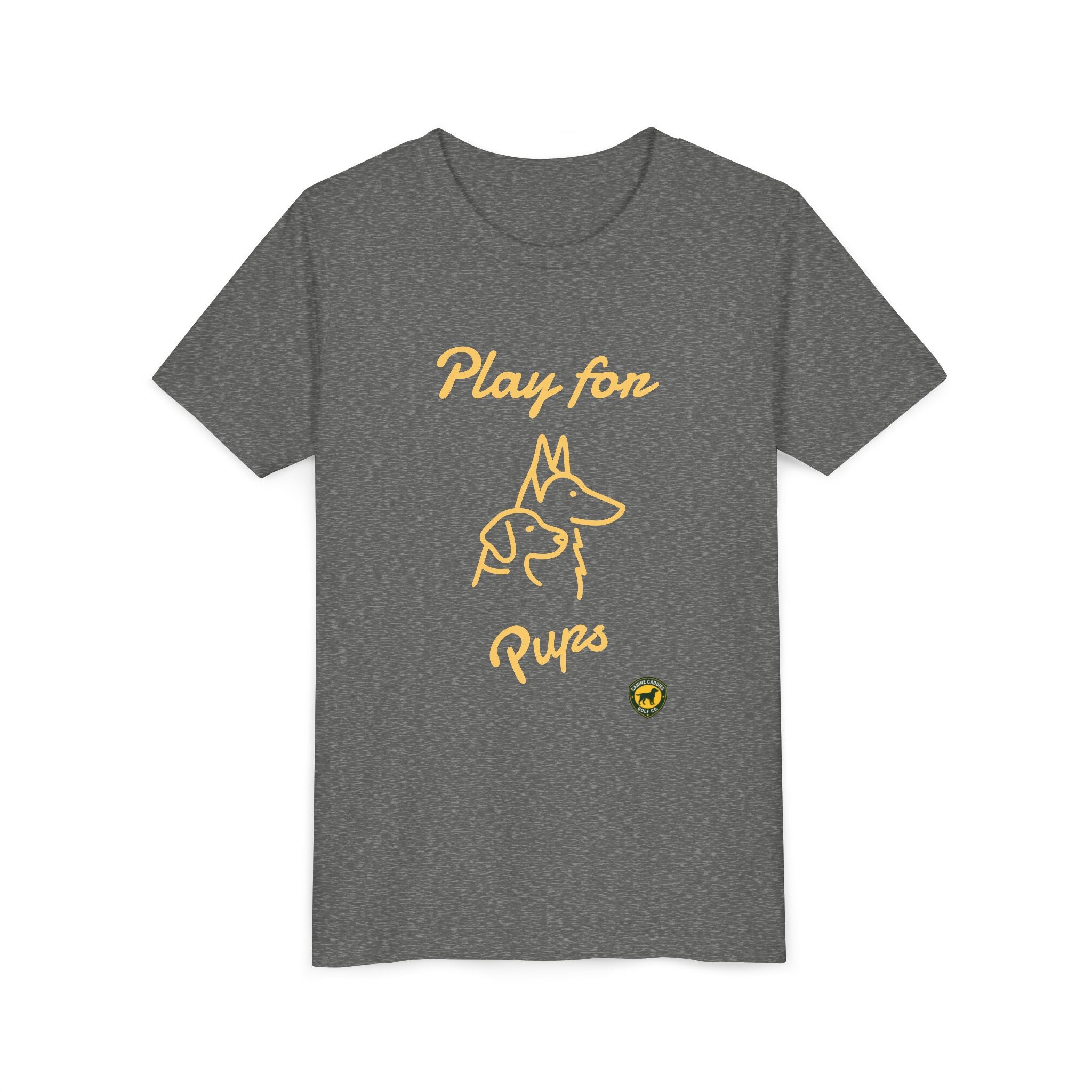 Canine Caddies Play for Pups Youth T-Shirt