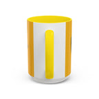 Canine Caddies Dual Logo Yellow Coffee Mug (15oz)