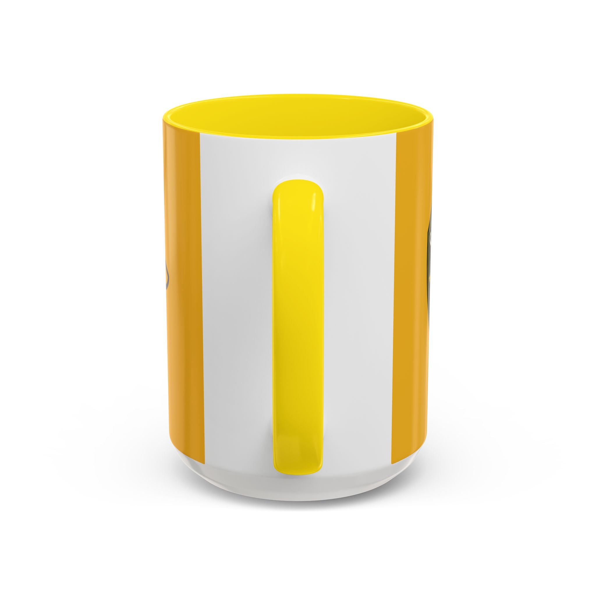 Canine Caddies Dual Logo Yellow Coffee Mug (15oz)