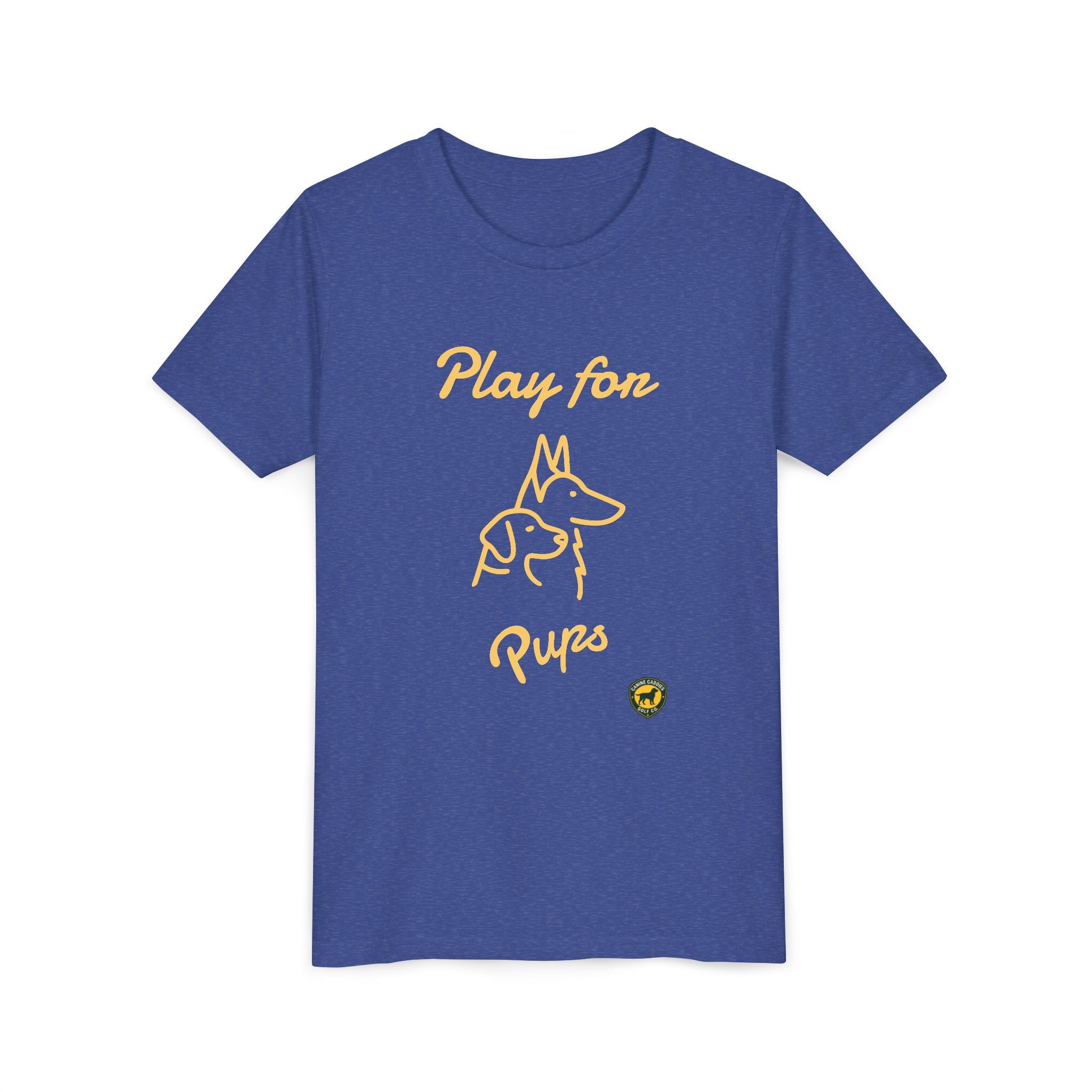 Canine Caddies Play for Pups Youth T-Shirt