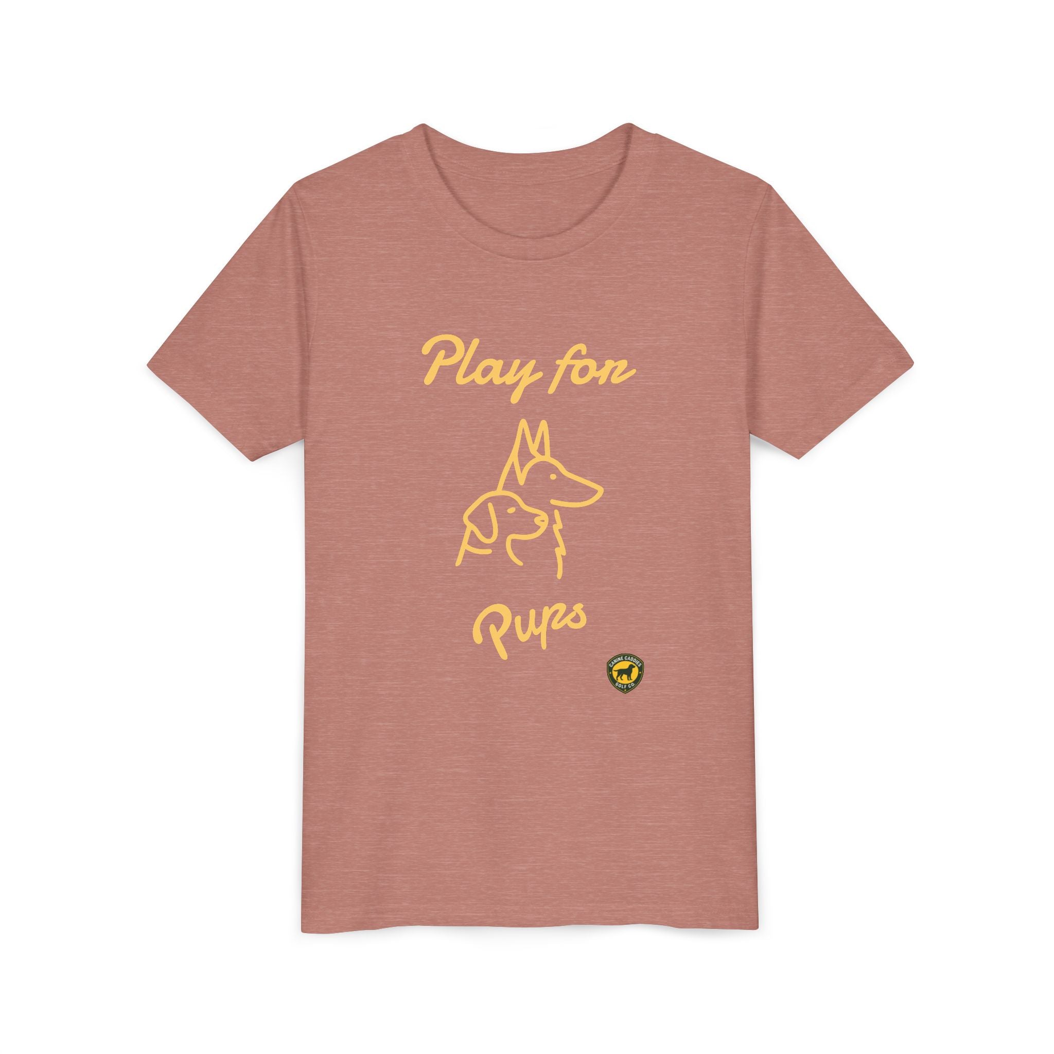 Canine Caddies Play for Pups Youth T-Shirt