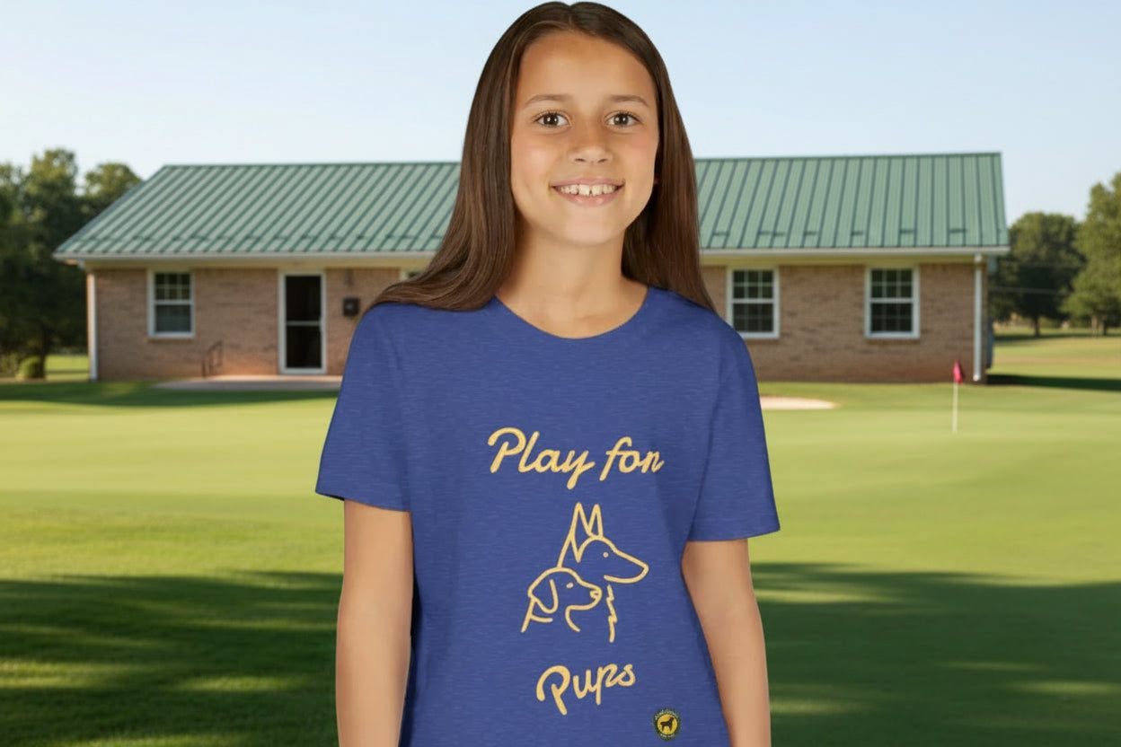 Canine Caddies Play for Pups Youth T-Shirt