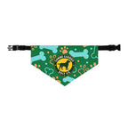 Canine Caddies Pawprints 'n' Bones Dog Bandana & Collar