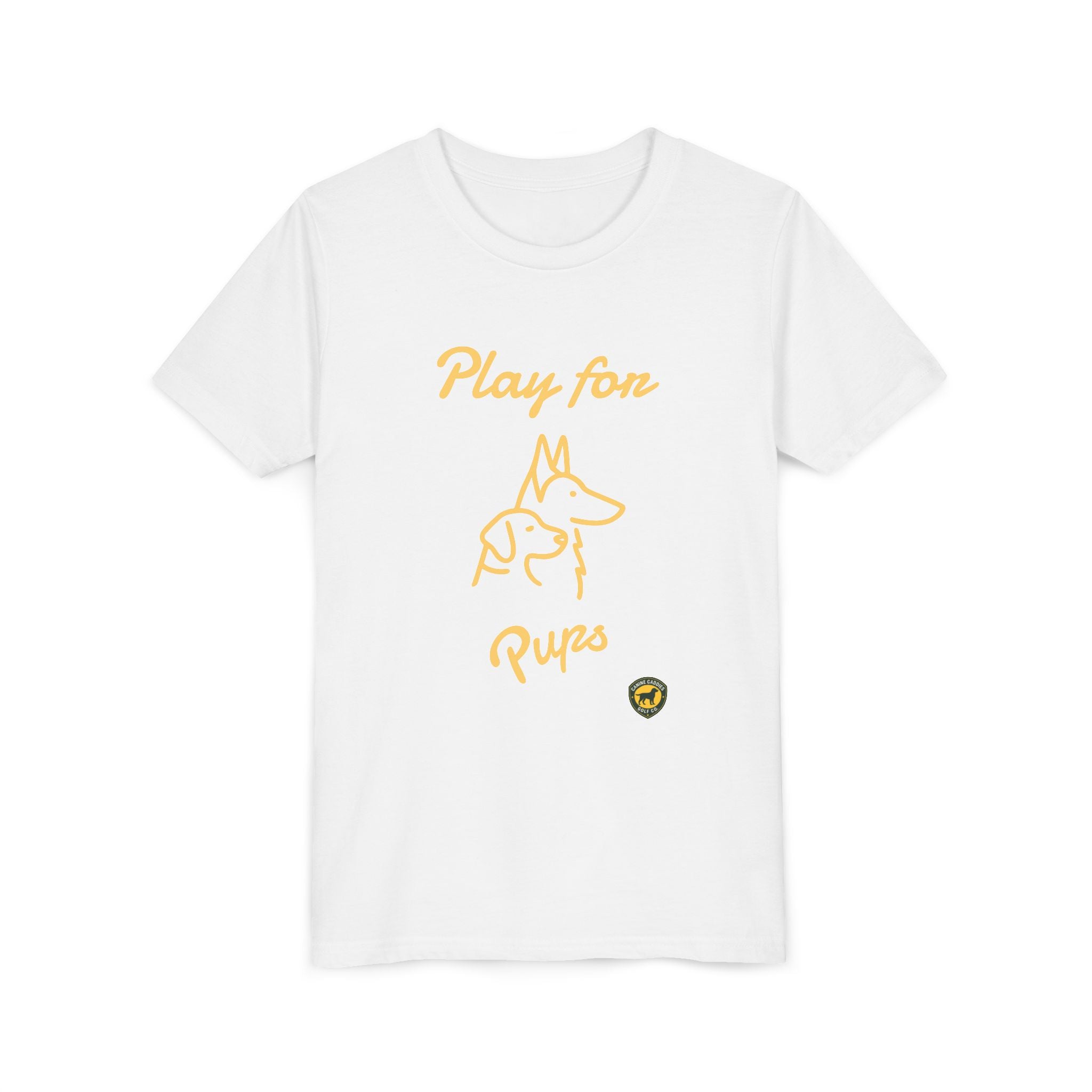 Canine Caddies Play for Pups Youth T-Shirt