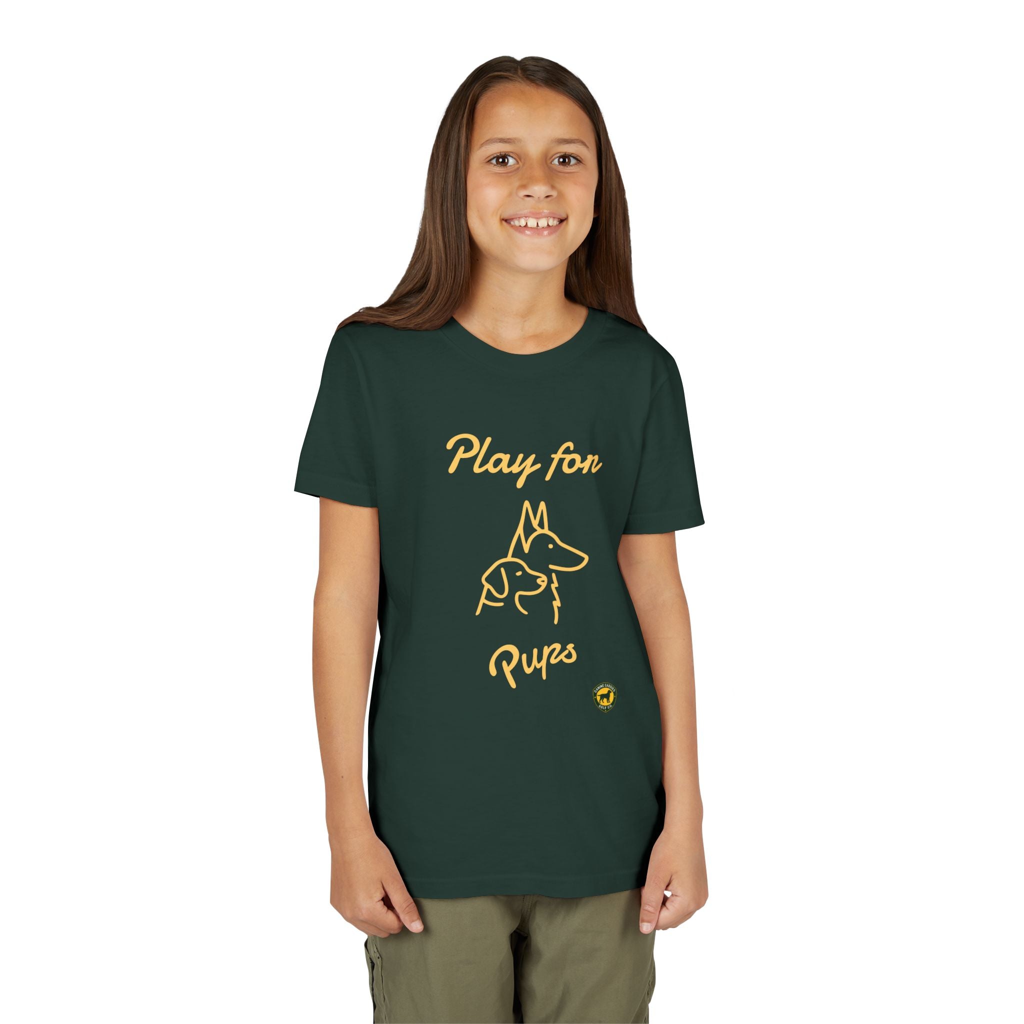 Canine Caddies Play for Pups Youth T-Shirt