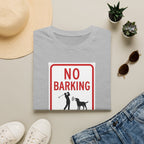 Canine Caddies "No Barking In My Backswing” T-Shirt