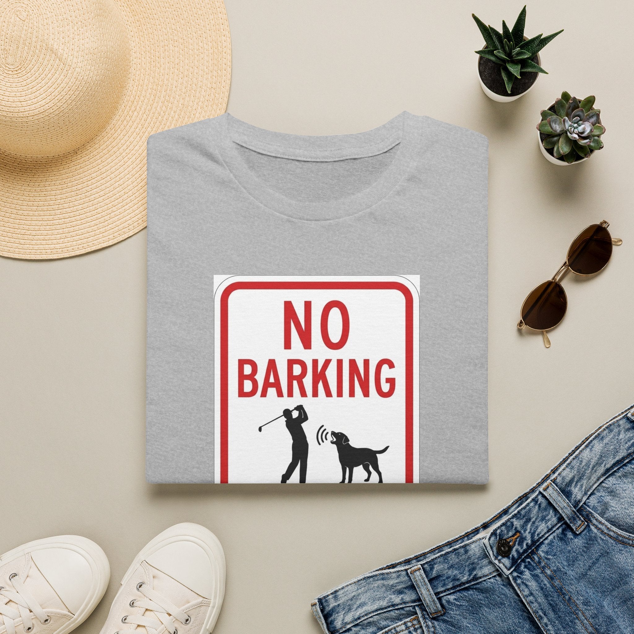 Canine Caddies "No Barking In My Backswing” T-Shirt