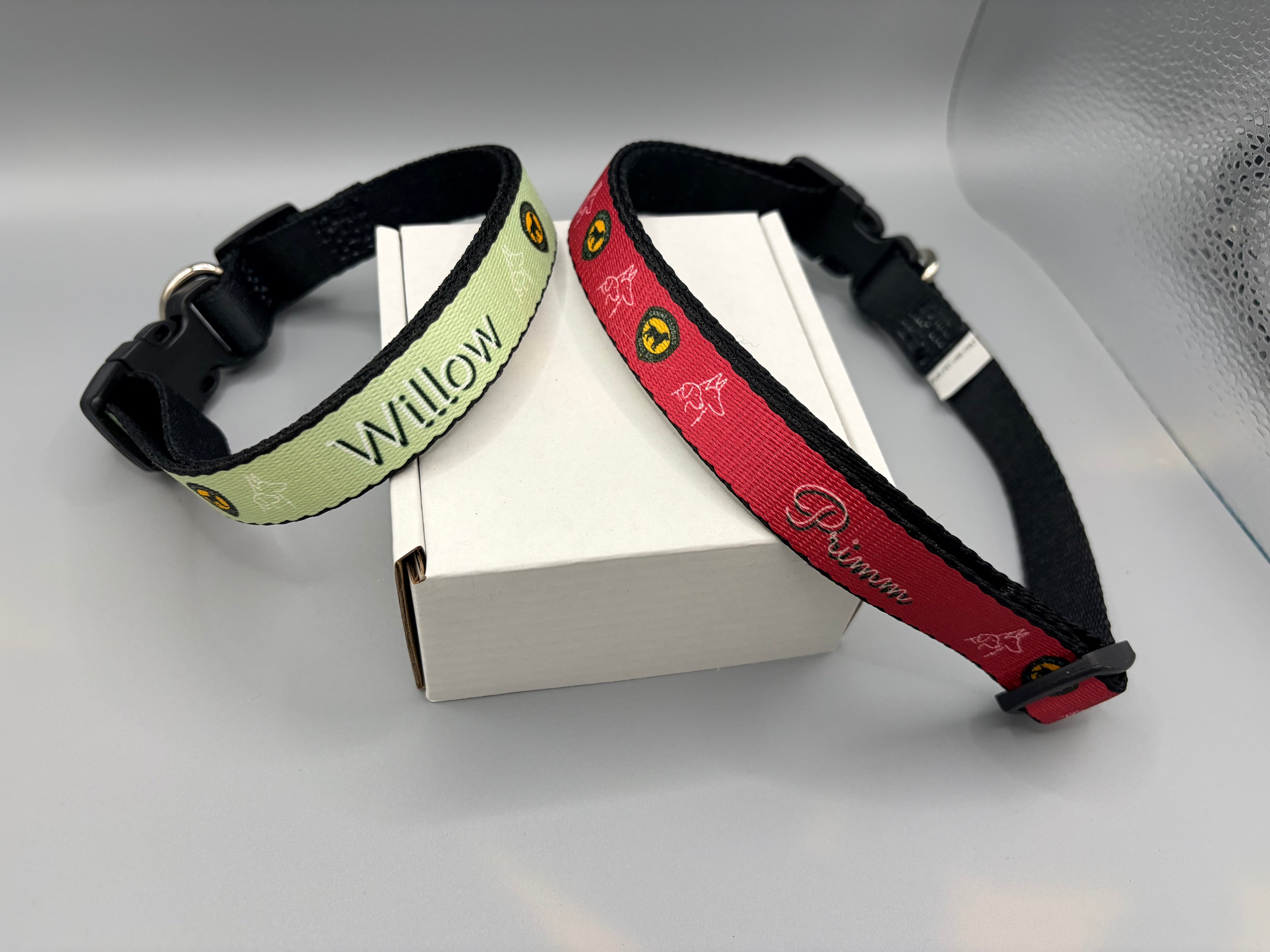 Canine Caddies Dual Logo Dog Collar
