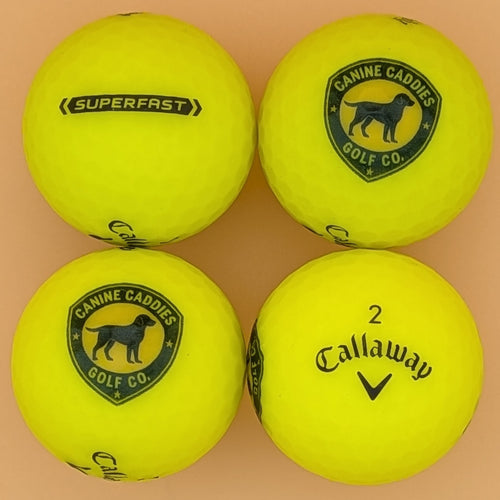 Callaway Canine Caddies Logo Balls (4-pack)