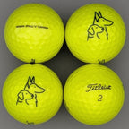 Titleist Canine Caddies Logo Balls (4-pack)
