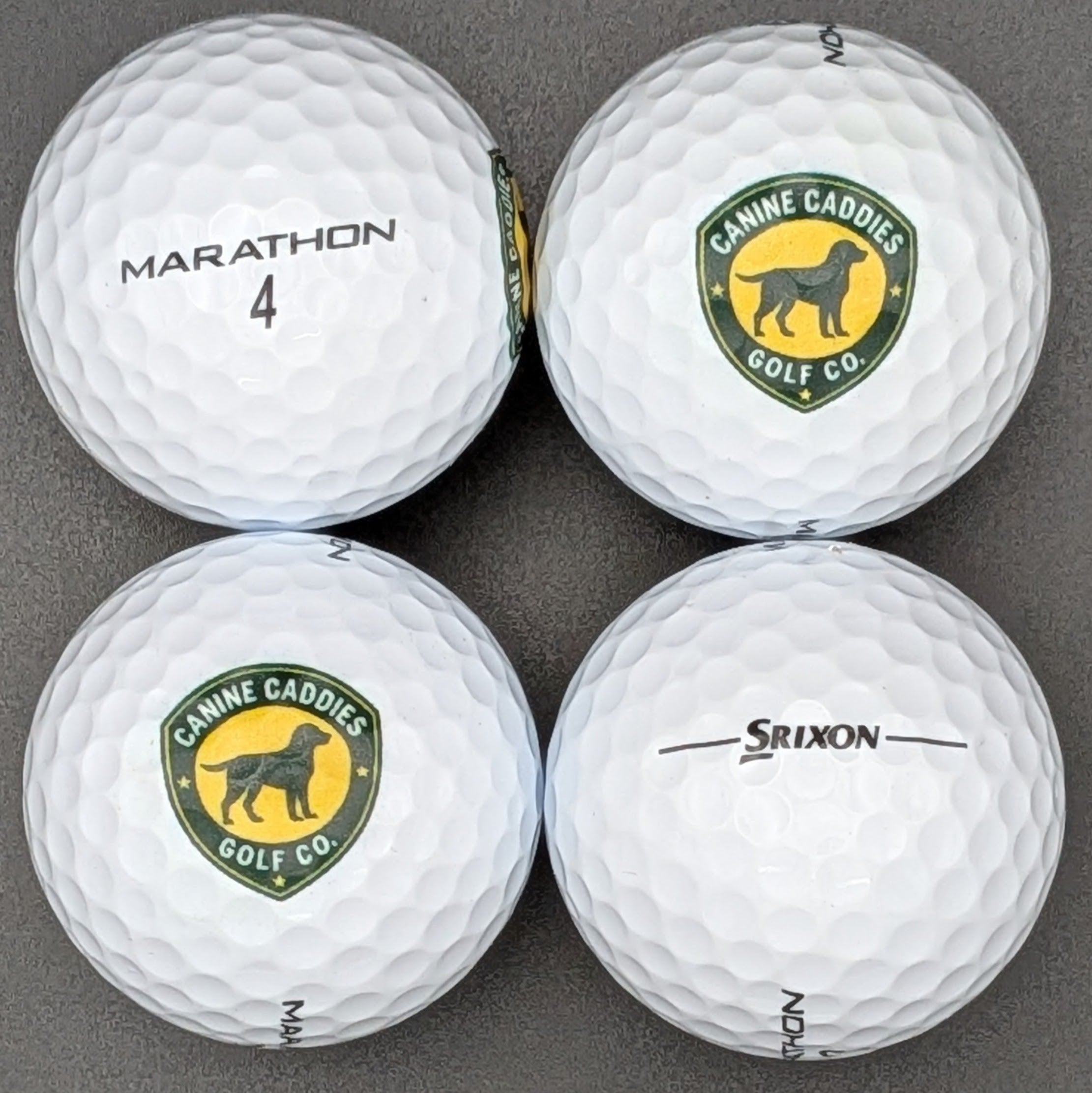 Srixon Canine Caddies Logo Balls (4-pack)