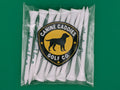 Canine Caddie 3 1/4" Logo Tees - Play for Pups (10-pack)